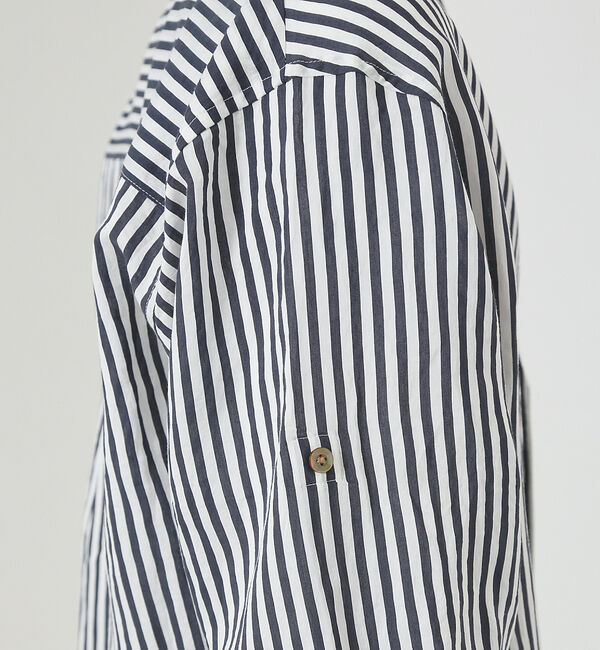 ABAHOUSE「【ストライプ】ラペル シャツジャケット」|シャツ・ブラウス|