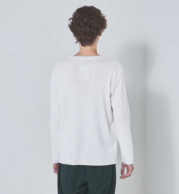 ABAHOUSE「【定番】総針 プルオーバー ニット」|ニット・セーター|