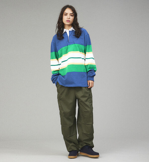 ABAHOUSE「【BARBARIAN / バーバリアン】ヘビーウエイト ロングスリーブ/ラガー」|スウェット・ジャージ|