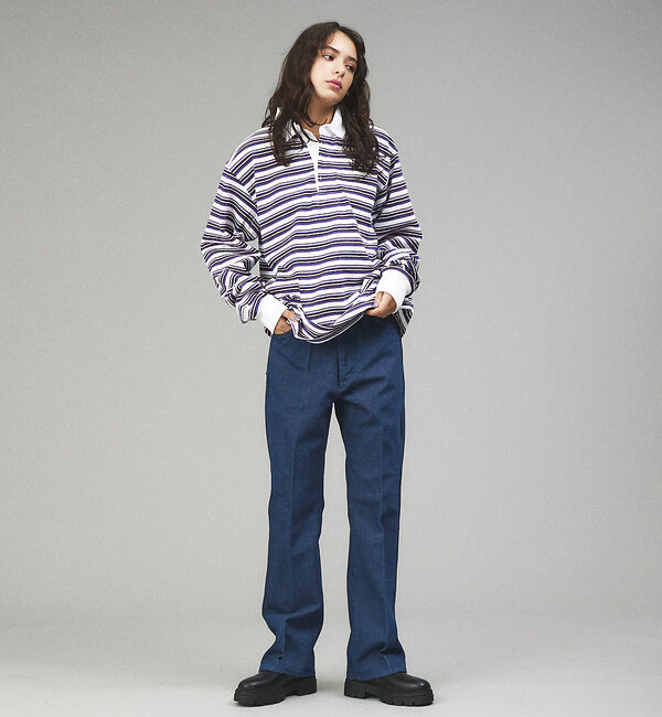 ABAHOUSE「【BARBARIAN / バーバリアン】ヘビーウエイト ロングスリーブ/ラガー」|スウェット・ジャージ|