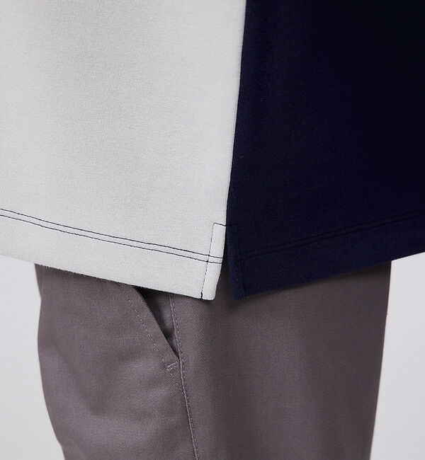 ABAHOUSE「【シルキーダンボール】パネル切替 パーカー」|パーカー|