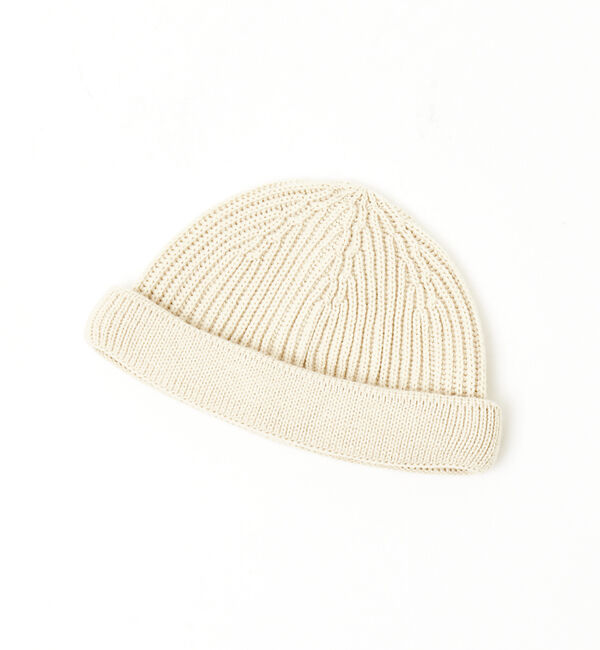 ABAHOUSE「＜BASIQUENTI＞【丸洗いOK】ユニセックス ショート ロール ローワッチ」|その他|アイボリー