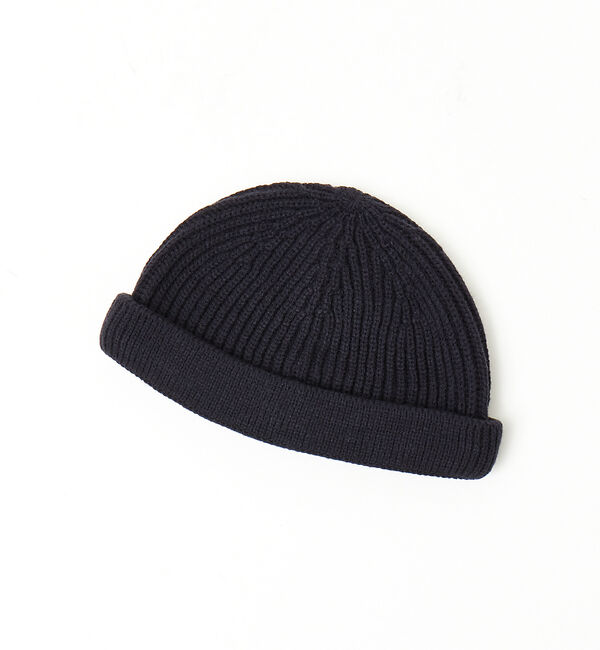 ABAHOUSE「＜BASIQUENTI＞【丸洗いOK】ユニセックス ショート ロール ローワッチ」|その他|ネイビー