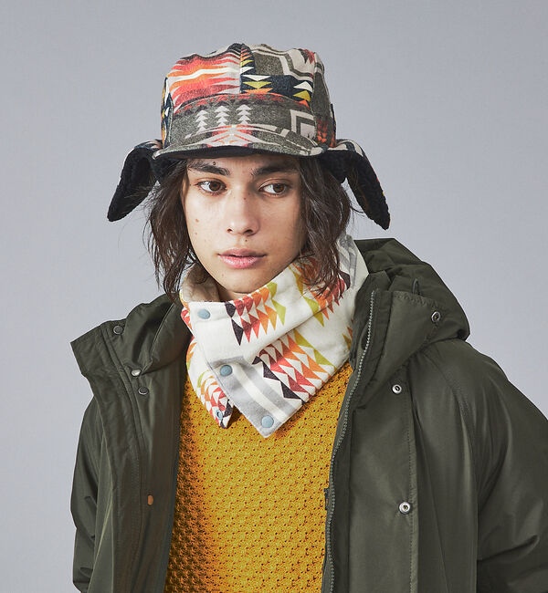 ABAHOUSE「WEB限定【PENDLETON&times;TAION / ペンドルトン&times;タイオン】REVE」|マフラー|オフホワイト