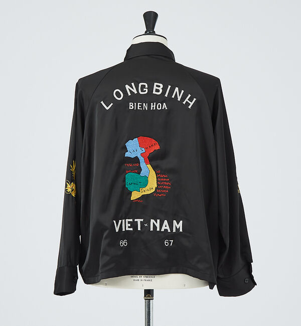 ABAHOUSE「THRIFTY LOOK / SOUVENIR VIET-NAM JACKET/」|ブルゾン・スタジャン|ブラック系その他2