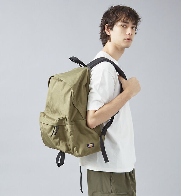 ABAHOUSE「【Dickies / ディッキーズ 】DAYPACK / Lサイズ/バックパック」|リュック|カーキ