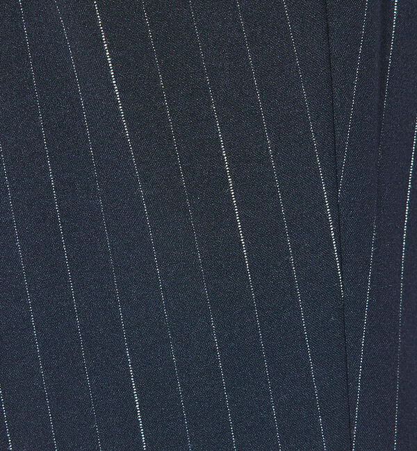 ABAHOUSE「【セットアップ対応】ワイドテーパード  ストライプ イージーパンツ / スラック」|スラックス|