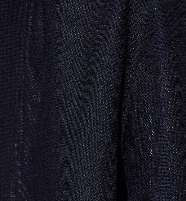 ABAHOUSE「【シアー素材】ラペル カーディガン / サマージャケット」|カーディガン|