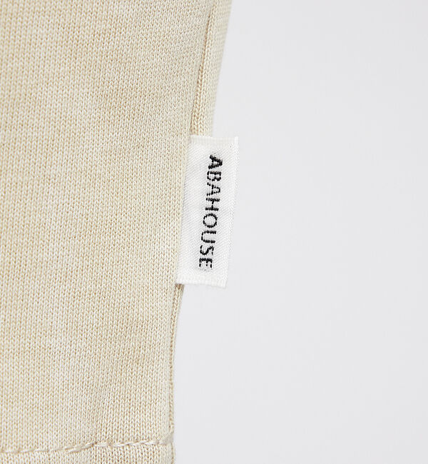 ABAHOUSE「【ヴィンテージ風】ピグメントプリント　刺繍Tシャツ」|Tシャツ・カットソー|