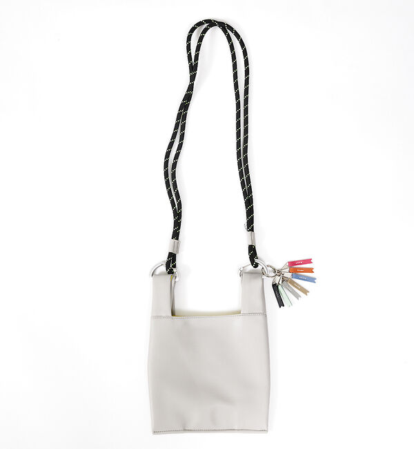 ABAHOUSE「【cheek/チーク】code 2way shoulder チークコード2WAY」|ショルダー・メッセンジャー|アイボリー