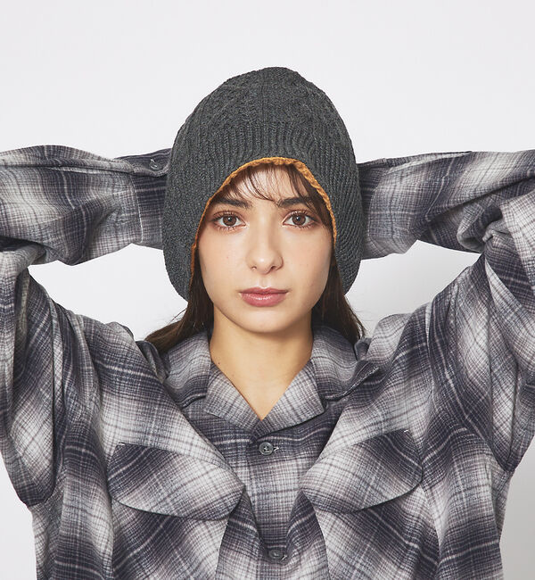 ABAHOUSE「【RUBEN/ルーベン】REVERSIBLE KNIT BUKET HAT/リバ」|その他|