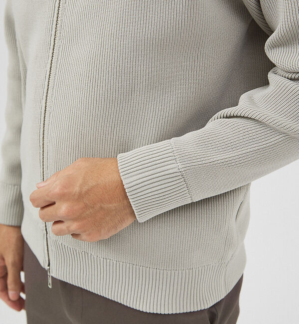 ABAHOUSE「【定番人気】12ゲージ 畦編み ドライバーズニット」|ニット・セーター|