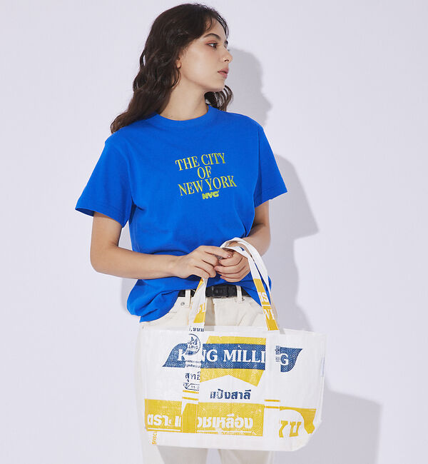 ABAHOUSE「【THAILAND MADE／タイランド メイド】トートバッグL/セメント バッ」|トートバッグ|その他2