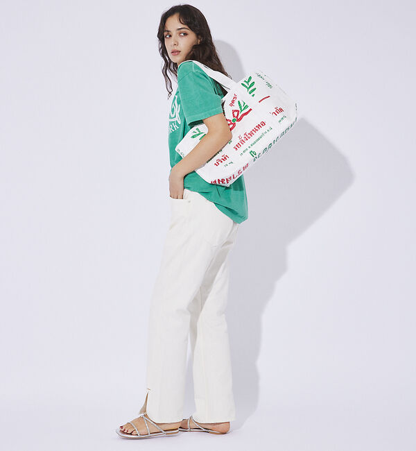 ABAHOUSE「【THAILAND MADE／タイランド メイド】トートバッグL/セメント バッ」|トートバッグ|