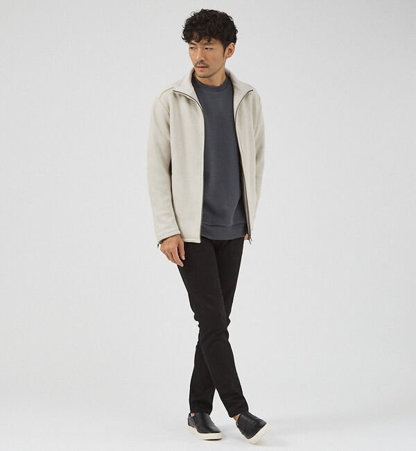 ABAHOUSE「【ネオスエード】スタンド ブルゾン」|ブルゾン・スタジャン|