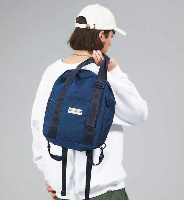 ABAHOUSE「【WILDERNESS EXPERIENCE/ウィルダネスエクスペリエンス】Ri」|ショルダー・メッセンジャー|ネイビー