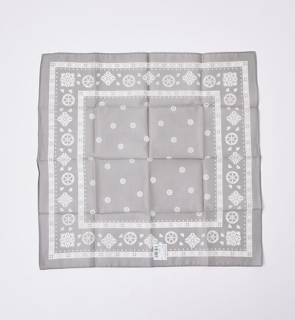 ABAHOUSE「紋様柄ハンカチ」|ハンカチ|