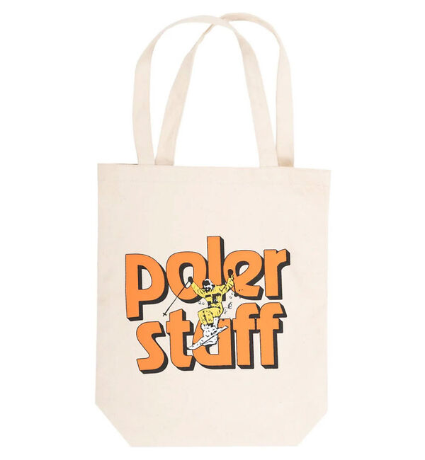 ABAHOUSE「【POLeR/ポーラー】ポリッシュトート」|トートバッグ|アイボリー