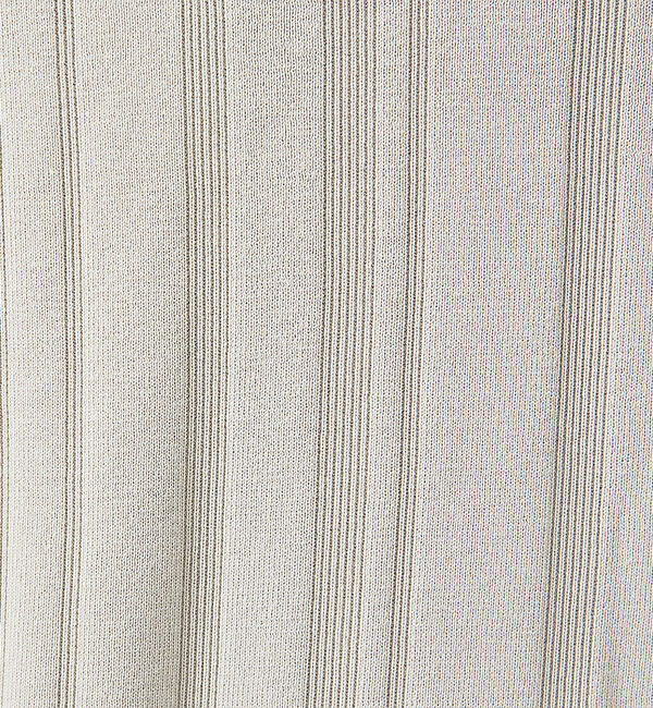 ABAHOUSE「ランダムストライプ 総針プルオーバーニット / クルーネック」|ニット・セーター|