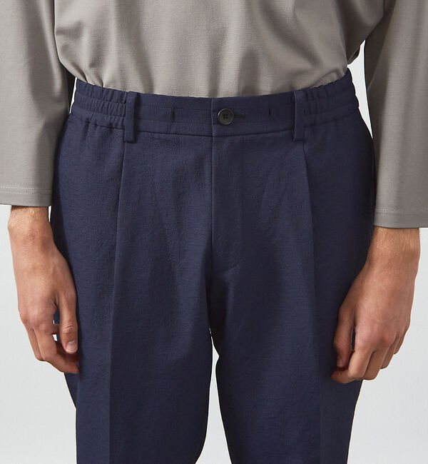 ABAHOUSE「【セットアップ対応】Air Dry イージースラックス / 軽量 ストレッチ 手」|スラックス|