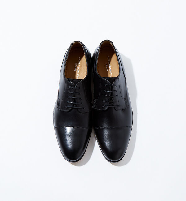 alfredoBANNISTER「【WEB限定】人気木型！外羽根 ストレートチップシューズ」|ビジネス・ドレスシューズ|ブラック