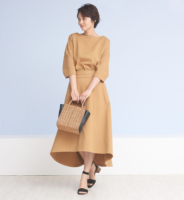 Rouge vif「カットロングフレアスカート」|スカート|