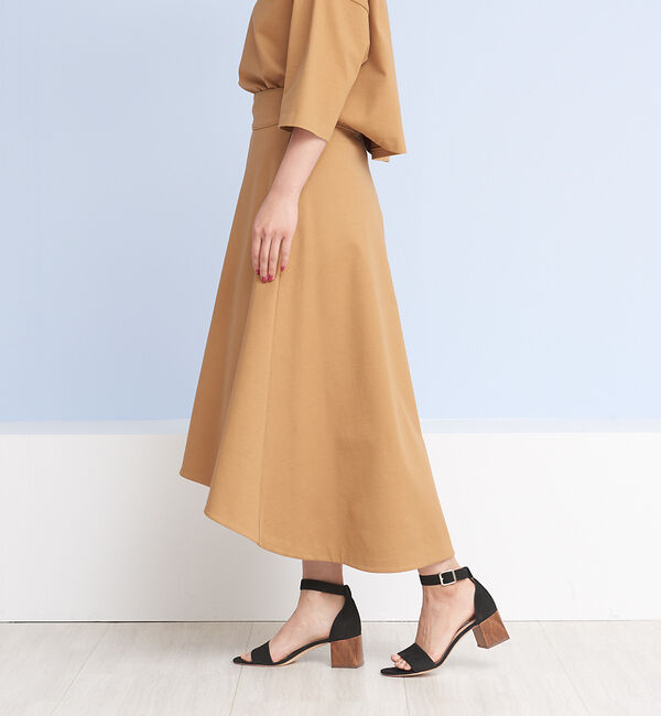 Rouge vif「カットロングフレアスカート」|スカート|