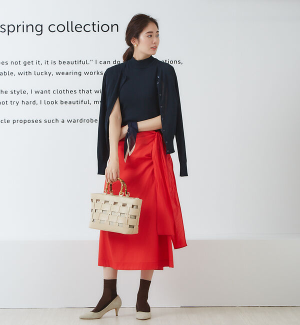 Rouge vif「タイプライターリボンスカート」|スカート|