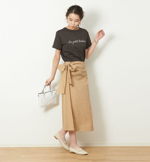 Rouge vif「タイプライターリボンスカート」|スカート|