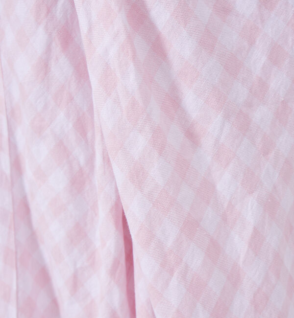 Rouge vif「リネンギンガムスカート」|スカート|