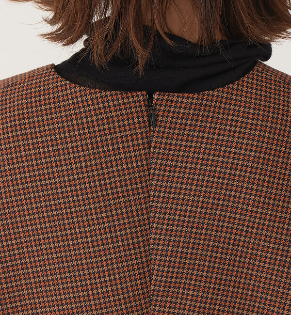 Rouge vif「チェックVネックワンピース」|ワンピース|