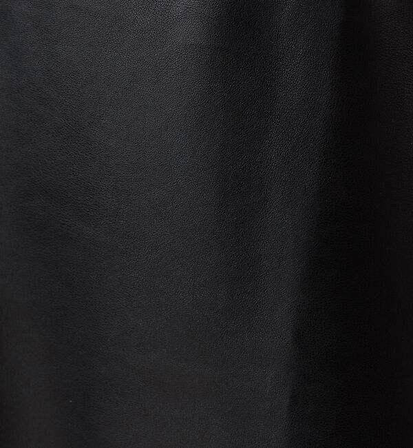 Rouge vif「エコレザーフレアスカート」|スカート|