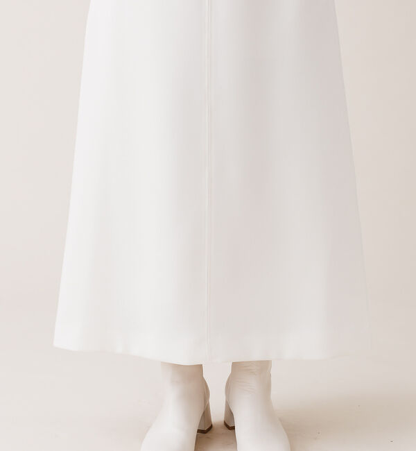 Rouge vif「【XSサイズ展開】 デザインベルトトラペーズスカート」|スカート|