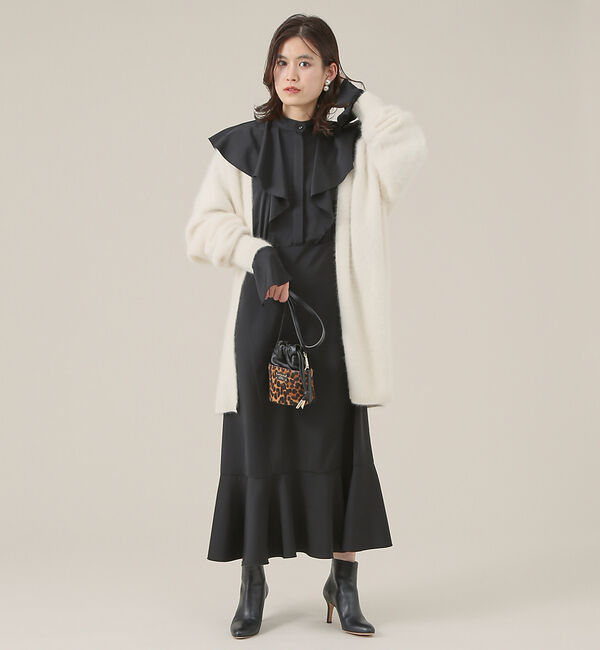 Rouge vif「フレア衿ワンピース」|ワンピース|