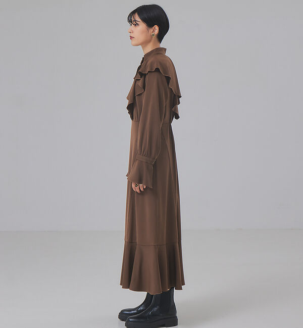 Rouge vif「フレア衿ワンピース」|ワンピース|