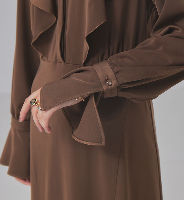 Rouge vif「フレア衿ワンピース」|ワンピース|