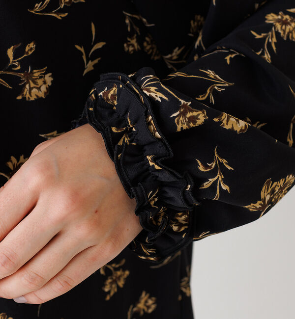 Rouge vif「【セットアップ対応】フラワープリントブラウス」|シャツ・ブラウス|