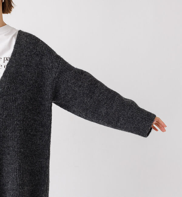 Rouge vif「畦ニット チュニック」|ニット・セーター|