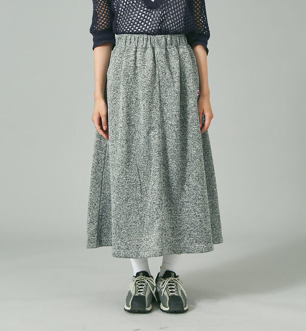 Rouge vif「【JEMORGAN/ジェーイーモーガン】ニット フリース フレアスカート/ JC」|スカート|