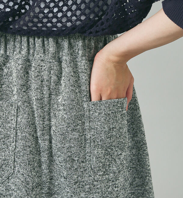 Rouge vif「【JEMORGAN/ジェーイーモーガン】ニット フリース フレアスカート/ JC」|スカート|