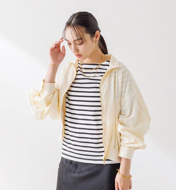 Rouge vif「ショートコクーン ナイロンブルゾン」|ブルゾン・スタジャン|