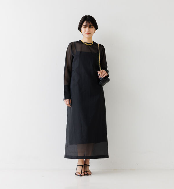 Rouge vif「オーガンジーレイヤードキャミワンピース◆」|ワンピース|