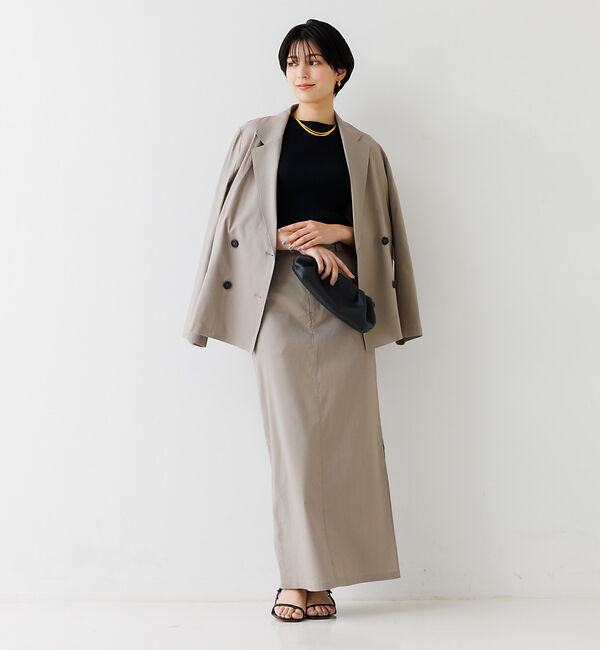 Rouge vif「麻混ライトダブルジャケット」|その他|