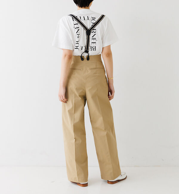 Rouge vif「サスペンダー付き2WAYワイドパンツ」|その他|