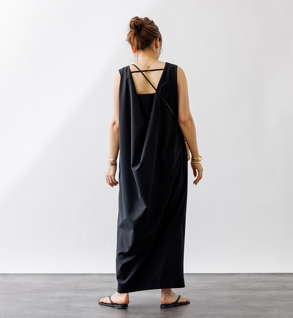 Rouge vif「バックドレープワンピース」|ワンピース|