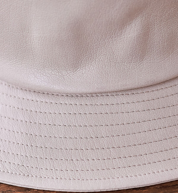 Rouge vif「【RUBEN】フェイクレザーバケットハット」|その他|