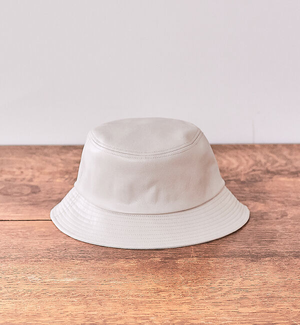 Rouge vif「【RUBEN】フェイクレザーバケットハット」|その他|
