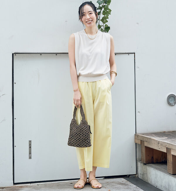 Rouge vif「ショルダータックハイゲージニットプルオーバー」|ニット・セーター|