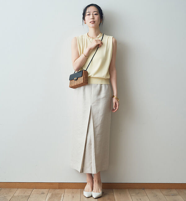 Rouge vif「ショルダータックハイゲージニットプルオーバー」|ニット・セーター|