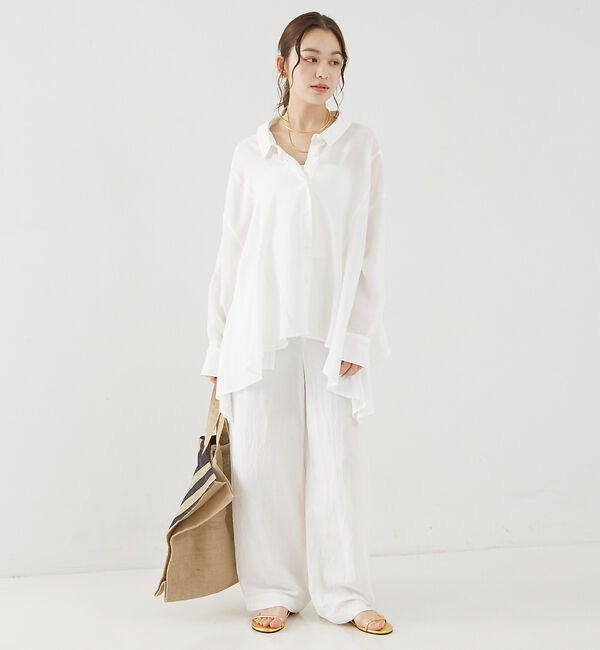 Rouge vif「【追加】レーヨンリネンベイカーイージーパンツ」|その他|